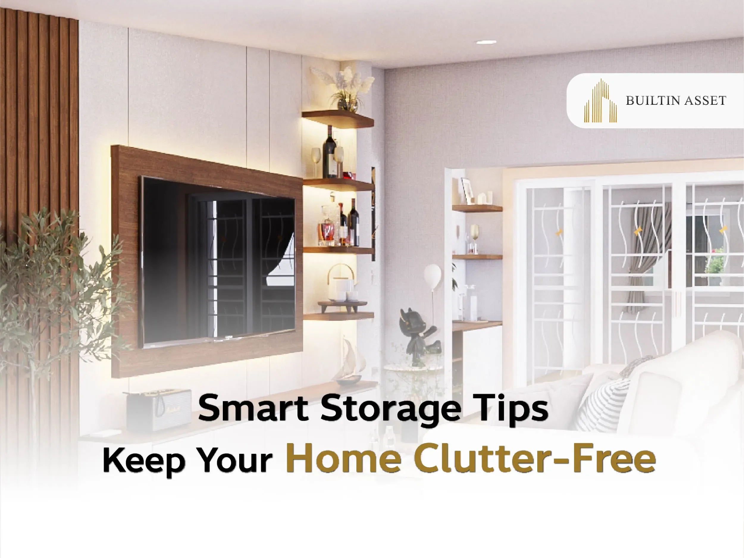 home storage tips, declutter your home, organizing ideas, smart furniture storage, built-in storage ideas, how to keep your home tidy