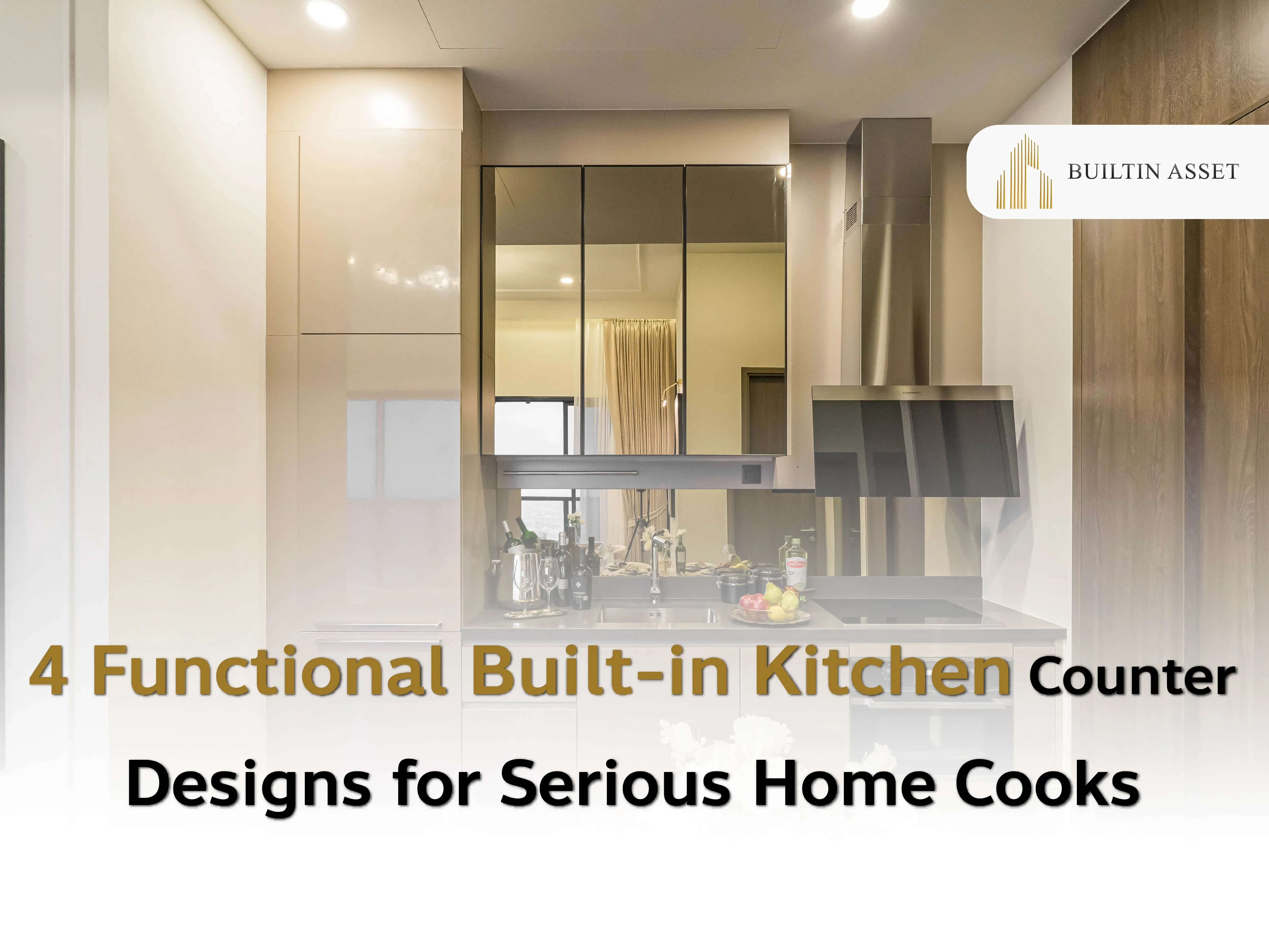 Discover 4 built-in kitchen designs made for real cooking! Smart layouts with plenty of storage and features that work for everyday use.